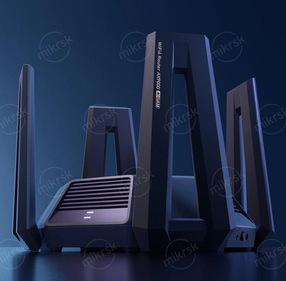 Купить Роутер Mi Router AX9000 (Black) EU по цене 20 600 ₽ от интернет ...