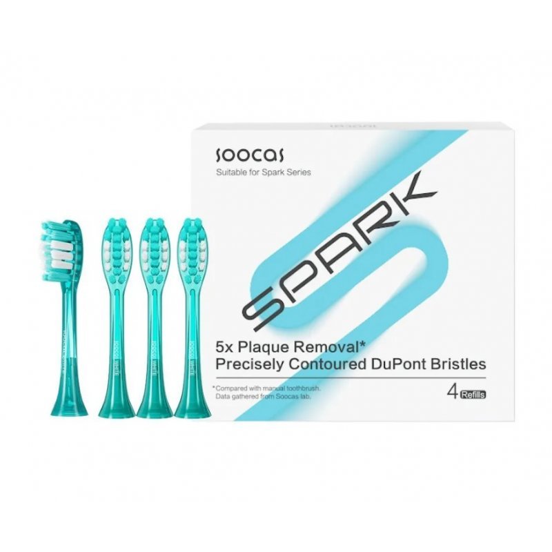 Сменные головки для зубной щетки SOOCAS Spark MT1,(4шт.) (V01)