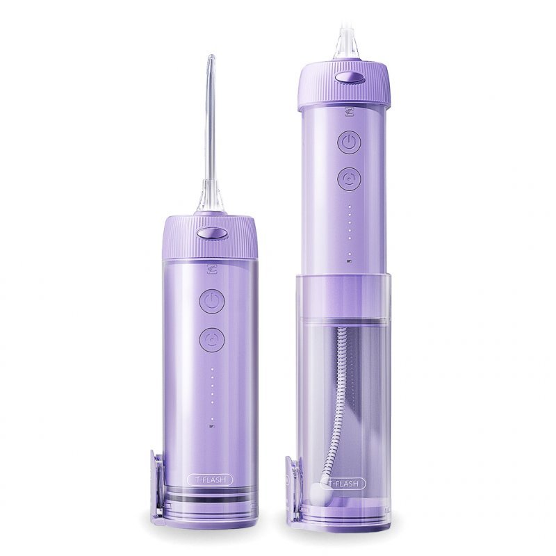 Беспроводной ирригатор T-FLASH Oral Irrigator O2 Сиреневый