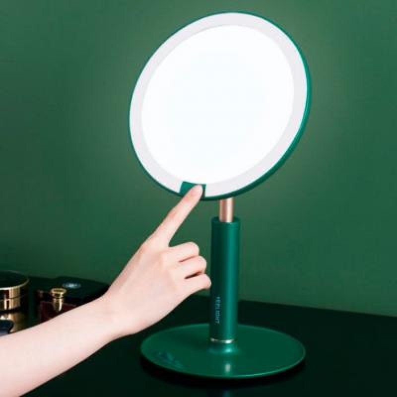 Зеркало для макияжа Yeelight Light Luxury Makeup Mirror Зеленое