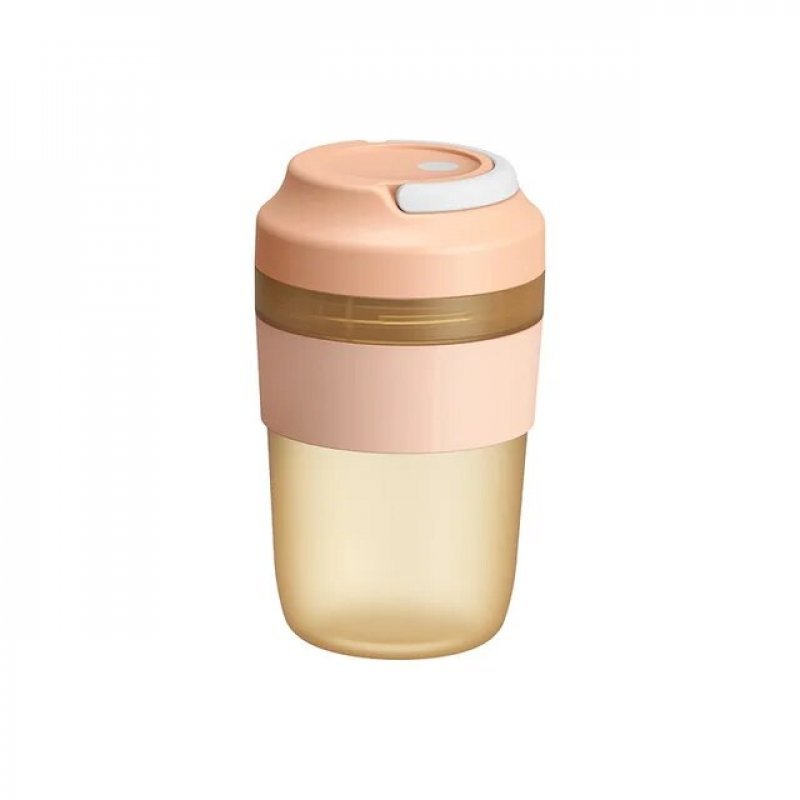 Шейкер электрический портативный ZOLELE (Zi102), 400ml, Розовый