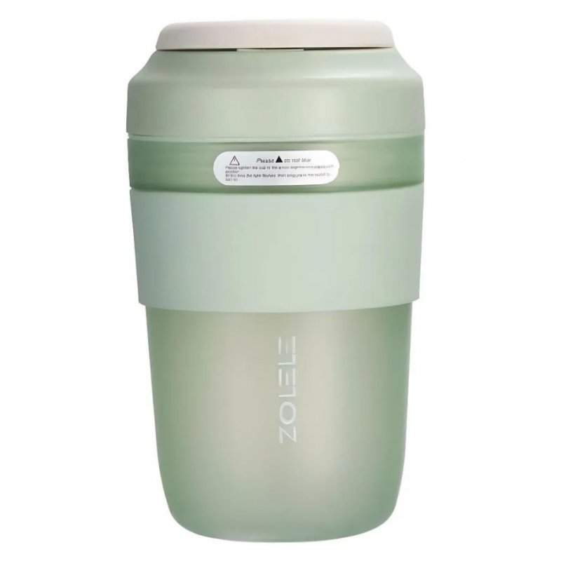 Шейкер электрический портативный ZOLELE (Zi102), 400ml, Зеленый
