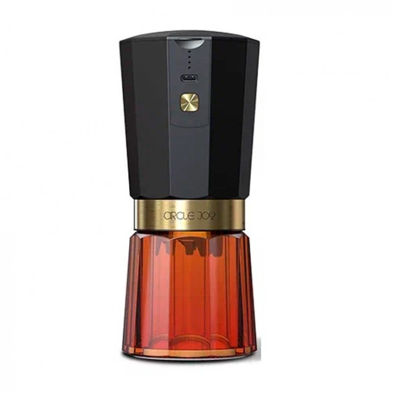 Кофемолка Circle Joy Electric Coffe Grinder (CJ-EG05) Янтарно-Черный