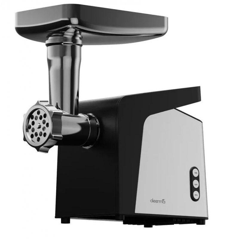 Мясорубка Deerma Grinder DEM-JR200W (Черный-Серебро)