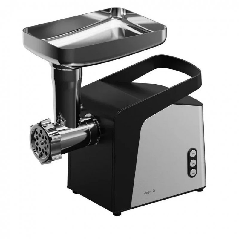 Мясорубка Deerma Grinder DEM-JR200W (Черный-Серебро)