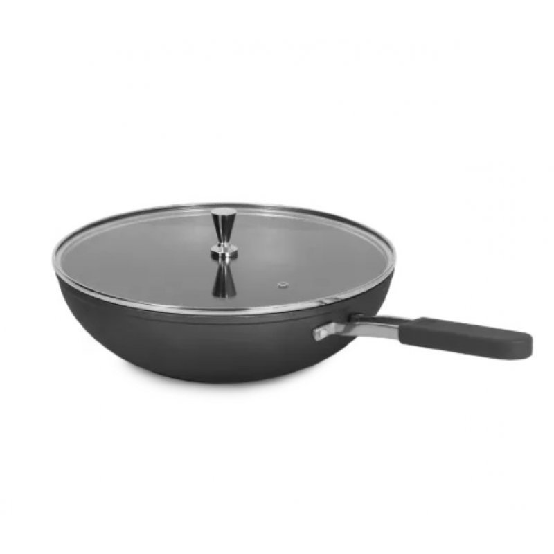 Сковорода для всех видов плит HuoHou, 30cm (HU0161) Черный