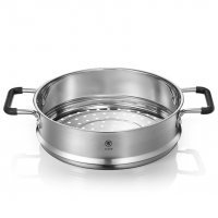 Комплект Zhiwu Cooking Multi-purpose Can Lid Soup Pot, Белый/Серебро