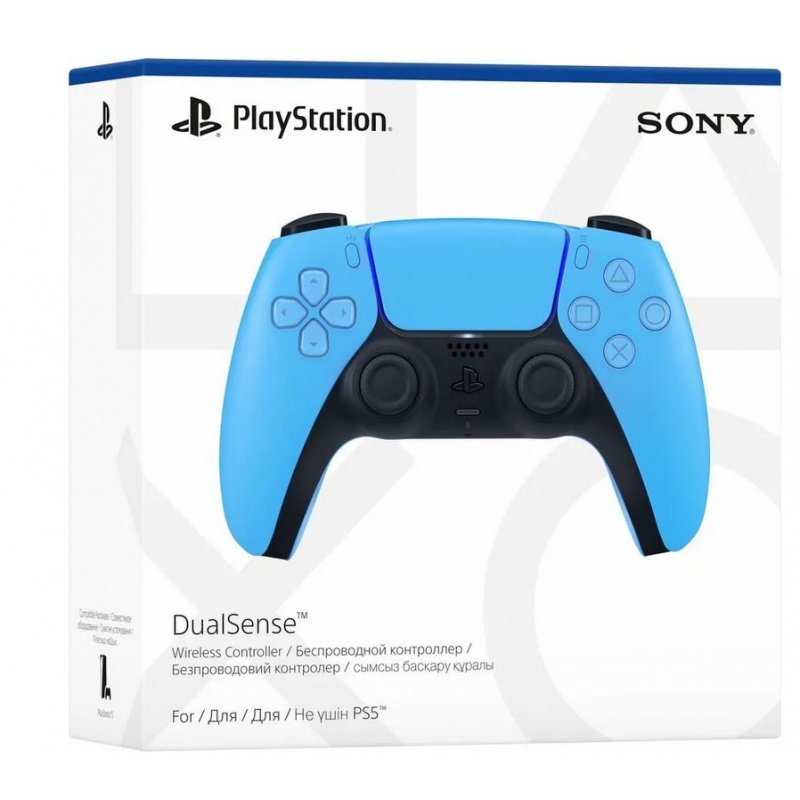 Геймпад беспроводной Sony PlayStation DualSense PS5 (CFI-ZCT1J), Синий