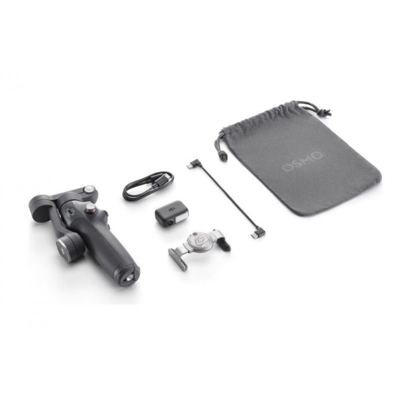 Стабилизатор DJI Osmo Mobile 7P (DS507)+DJI MIC Mini, Серый