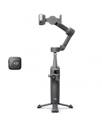 Стабилизатор DJI Osmo Mobile 7P (DS507)+DJI MIC Mini, Серый Стабилизатор DJI Osmo Mobile 7P (DS507)+DJI MIC Mini, Серый