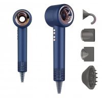 Фен для волос SenCiciMen Hair Dryer (X13) (4 насадки) EU, Синий