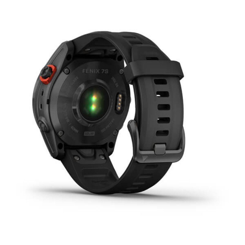 Смарт-Часы Garmin Fenix 7S Solar (Slate Gray with Black Band) (010-02539-13)