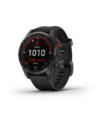 Смарт-Часы Garmin Fenix 7S Solar (Slate Gray with Black Band) (010-02539-13)