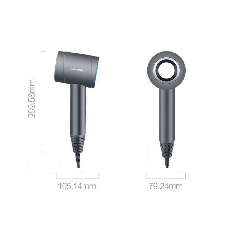 Фен для волос Ulesm Hair Dryer (WY601A) Черный