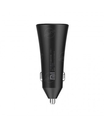 АЗУ Xiaomi Dual-Port Car Charger (CC06ZM) 37W (A27W+A10W) , Чёрный