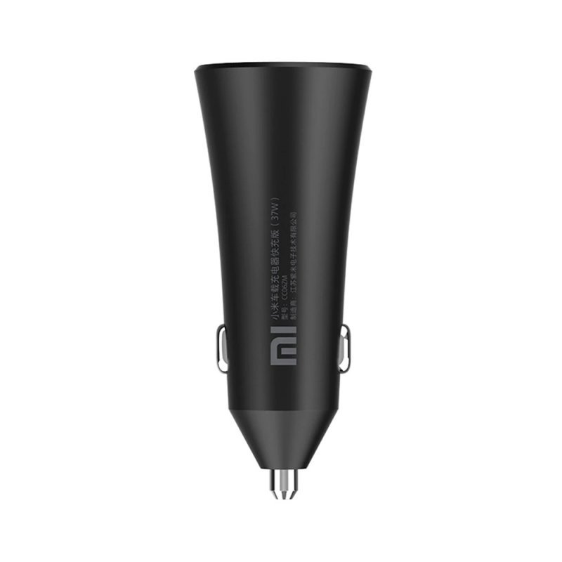 АЗУ Xiaomi Dual-Port Car Charger (CC06ZM) 37W (A27W+A10W) , Чёрный