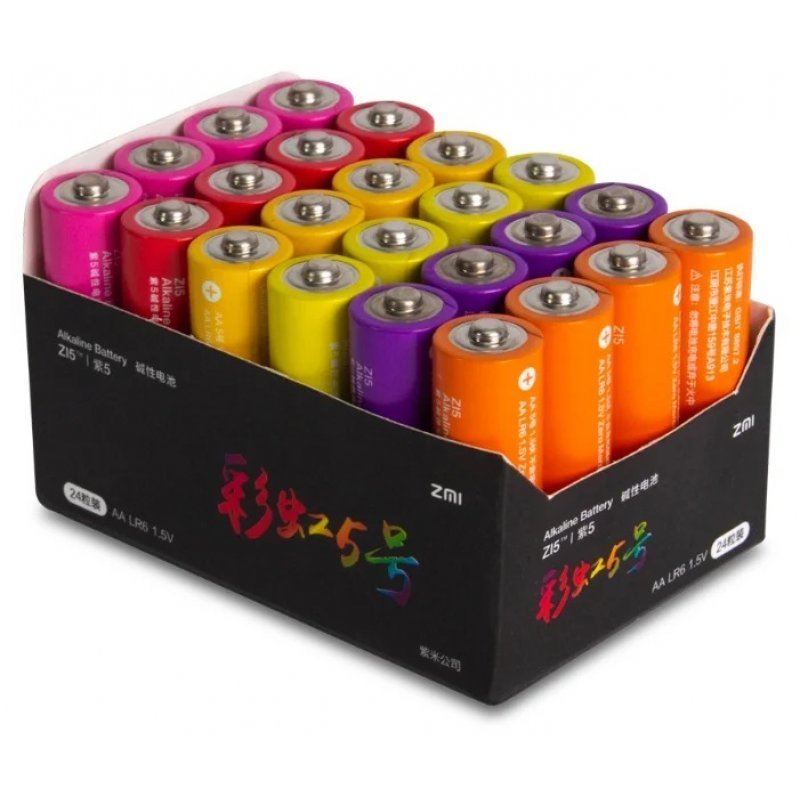Батарейка алкалиновая Mijia Rainbow 5 AA Battery