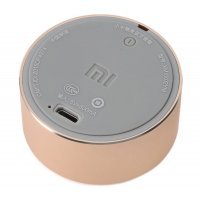 Портативная аудио колонка Xiaomi Mi Mini Round Speaker Золото Портативная аудио колонка Xiaomi Mi Mini Round Speaker Золото