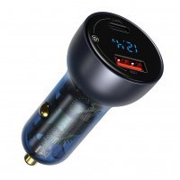 АЗУ Baseus Dual Quick Charger 65W, Серый