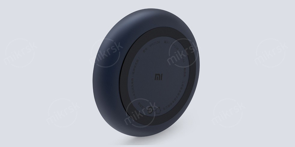 Беспроводное зарядное устройство Xiaomi Mi Wireless Charging Pad (EAC)(черный, с проводом, без адаптера)