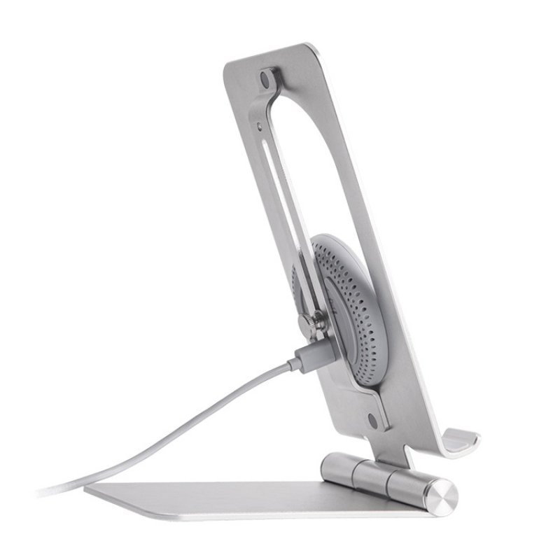 Держатель для телефона+Зарядка Nillkin PowerHold Mini Wireless Charging Stand (NKT01) Серебро