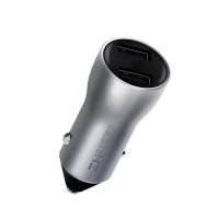 АЗУ ZMI Digital Display Car Charger 2USB 3A  (AP621)