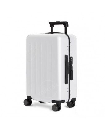 Чемодан 90 Points Light Alluminium Frame Suitecase 20 Inch Moonlight Белый