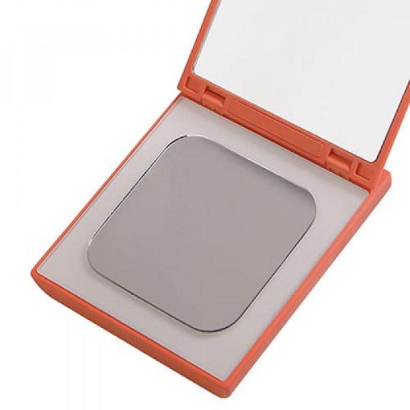 Зеркало для макияжа карманное VH Portable Beauty Mirror M01 Оранжевое