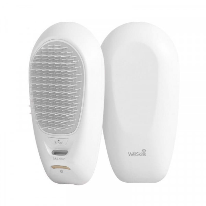 Расческа с ионизацией Wellskins Negative ion Hair Comb Comb WX-FZ200 Белый