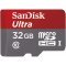 Карта памяти SanDisk Ultra microSDHC 32Gb (Class 10, UHS-I)