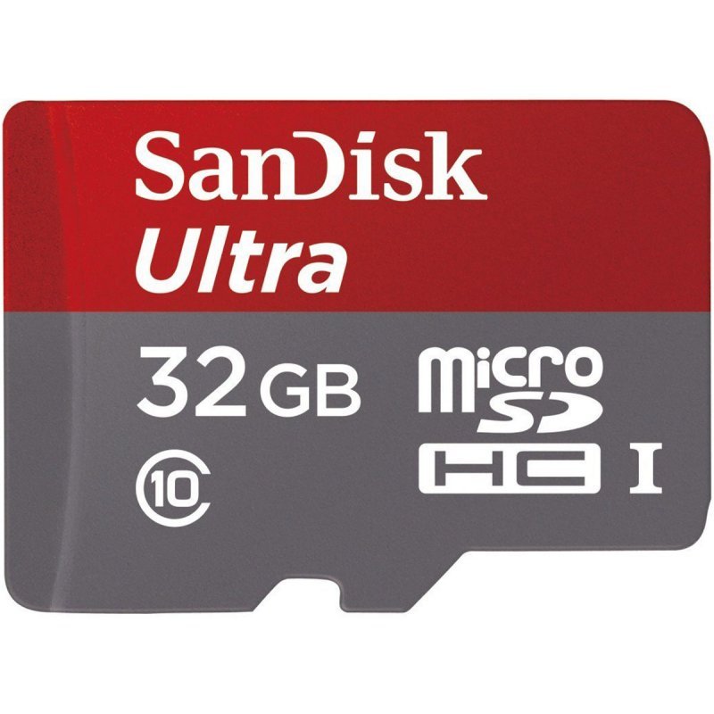 Карта памяти SanDisk Ultra microSDHC 32Gb (Class 10, UHS-I)