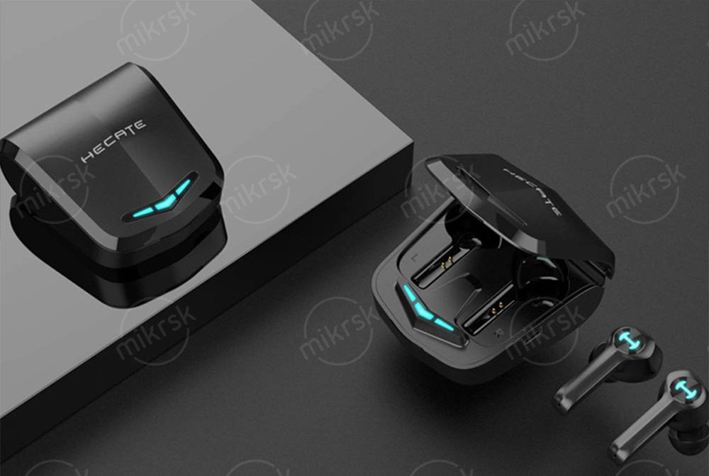 EDIFIER HECATE GM4 Bluetooth 5.0 True Wireless Наушники PAU160X с режимом игры со сверхнизкой задержкой Google Assistant Siri используется независимо 16 часов Время воспроизведения - черный