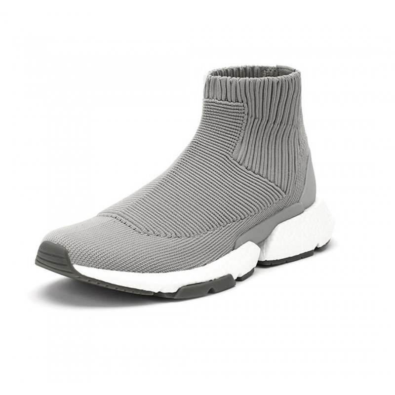Кроссовки Uleemark Men's Popcorn Integrated Hosiery Shoes 42р. Серый