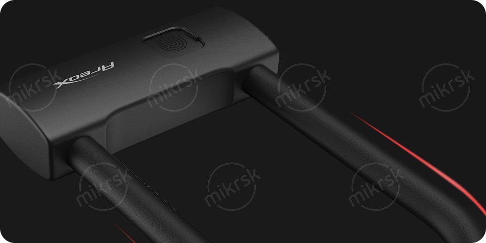 Умный замок Xiaomi AreoX U-lock Smart Fingerprint U8 (300 мм) Умный замок Xiaomi AreoX U-lock Smart Fingerprint U8 (300 мм)
