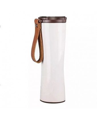 Термос Kiss Kiss Fish OLED с дисплеем 430ml Белый