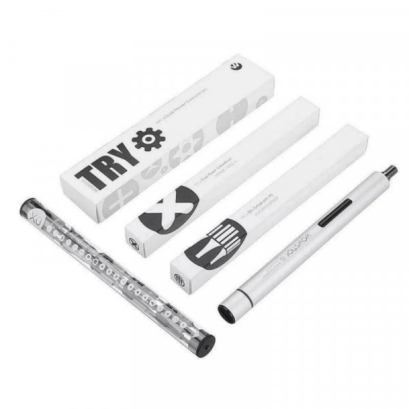 Отвертка электрическая Wowstick TRY Electric Screwdriver, Серебро