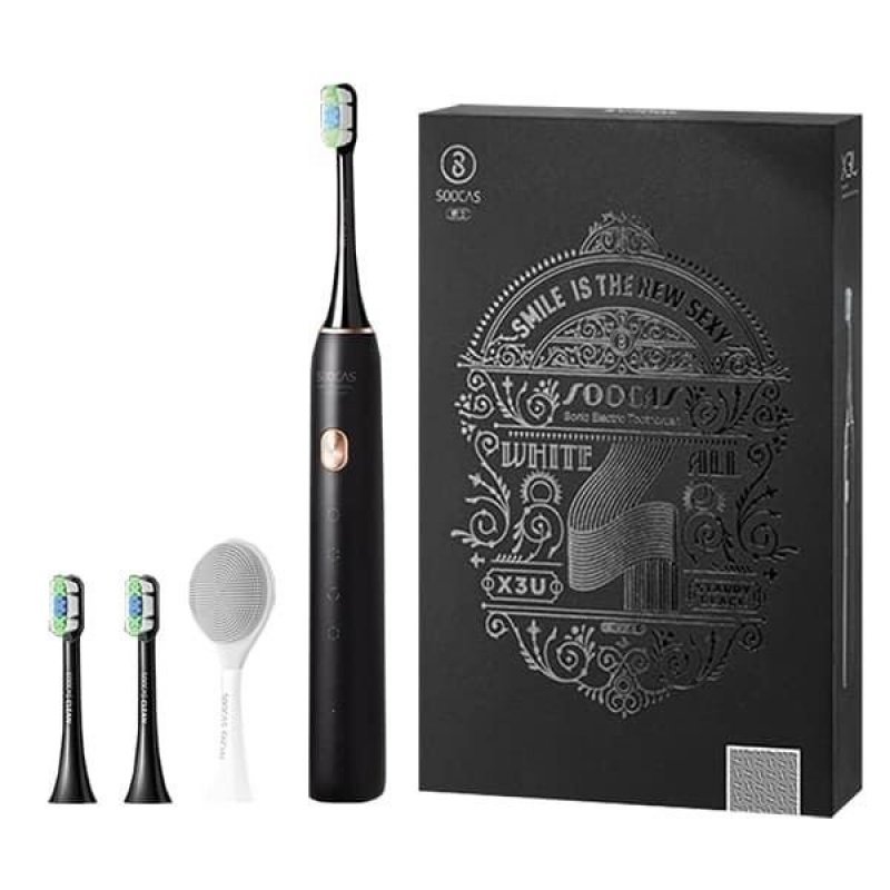 Электрическая зубная щётка SOOCAS Sonic Electric Toothbrush X3U Starry Black (Черный)