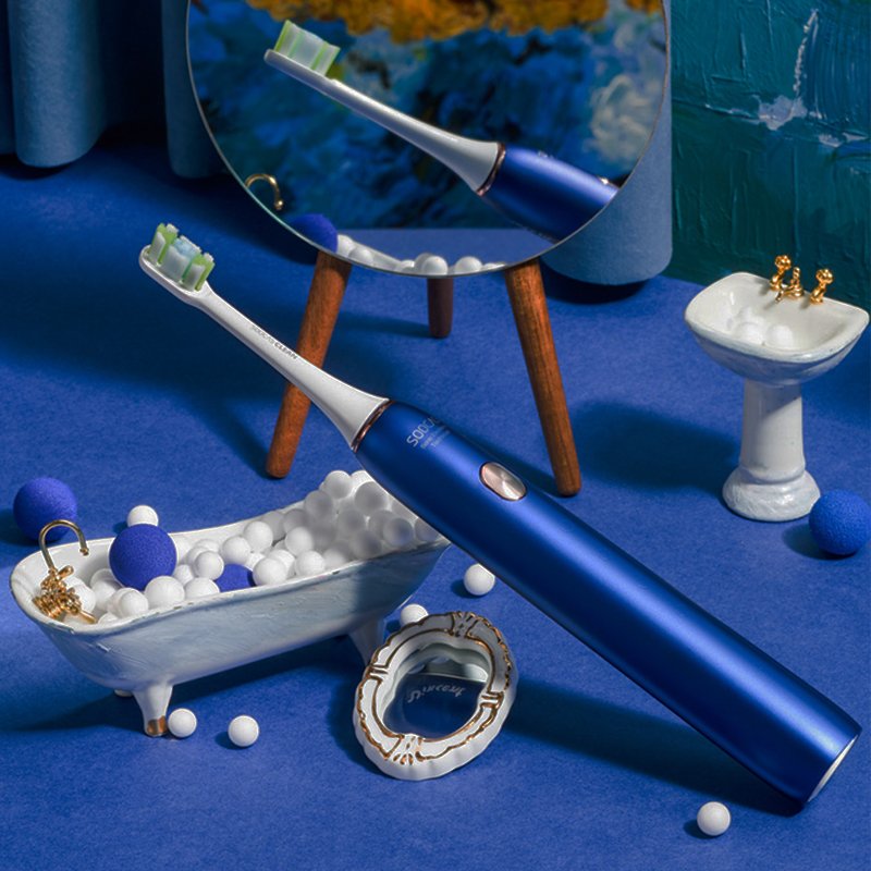 Электрическая зубная щётка SOOCAS Sonic Electric Toothbrush X3U Van Gogh Museum (Синий)