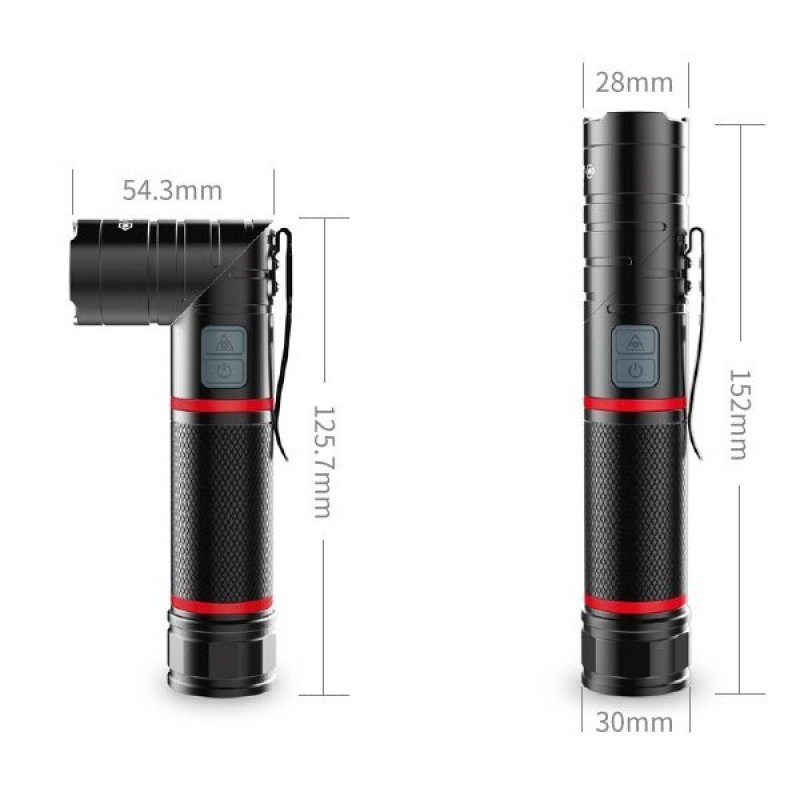 Фонарь многофункциональный Wiha Flashlight Черный
