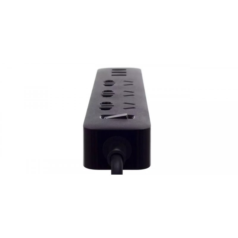 Сетевой фильтр Xiaomi Mi Power Strip (3 розетки+3 USB) XMCXB01QM (Черный)