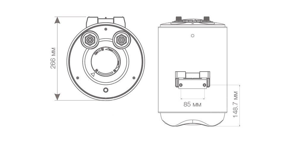 Электрический водонагреватель Xiaomi Viomi 6.6L 1500W (белый)