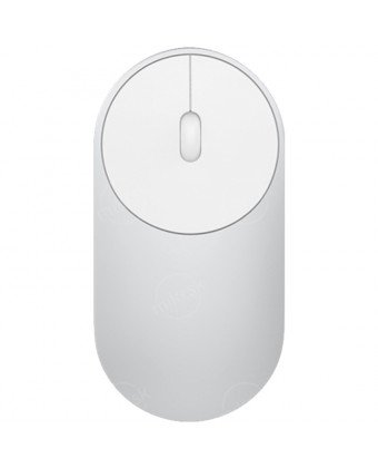 Мышь компьютерная беспроводная Xiaomi Mi Portable Mouse (Серебро)