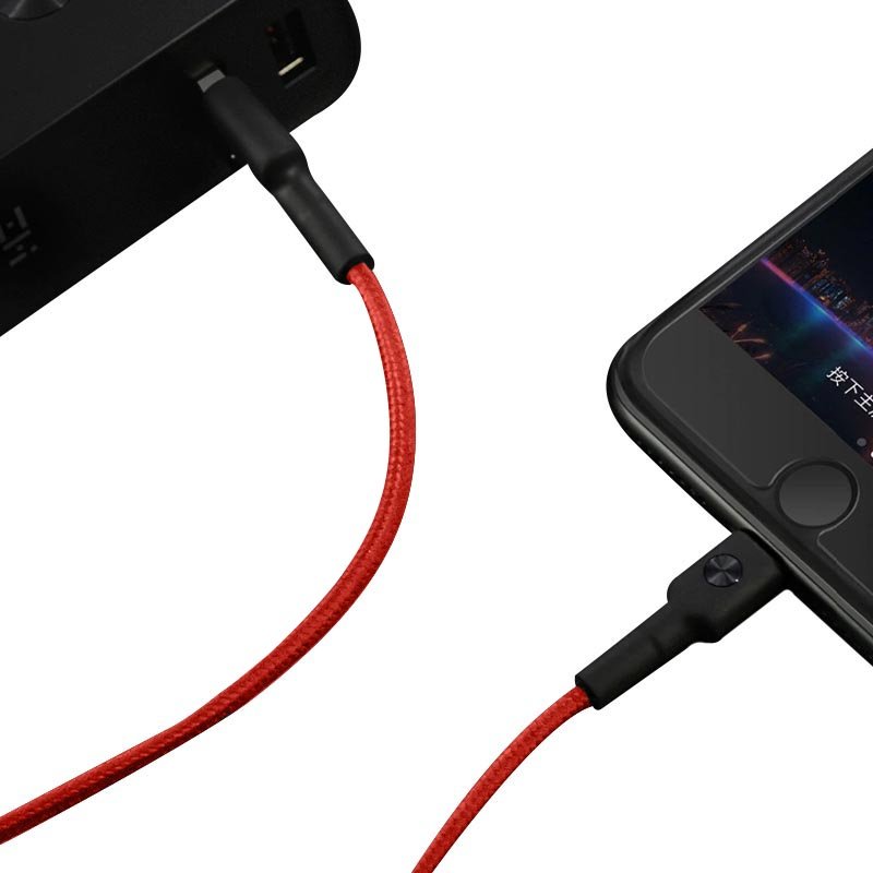 Кабель USB/Lighting ZMI MFi 100cm (AL803) Красный