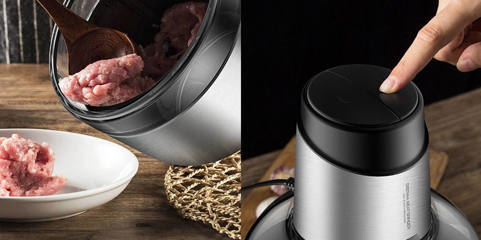 Мясорубка Deerma Meat Grinder (серебристый/silver) Мясорубка Deerma Meat Grinder (серебристый/silver)