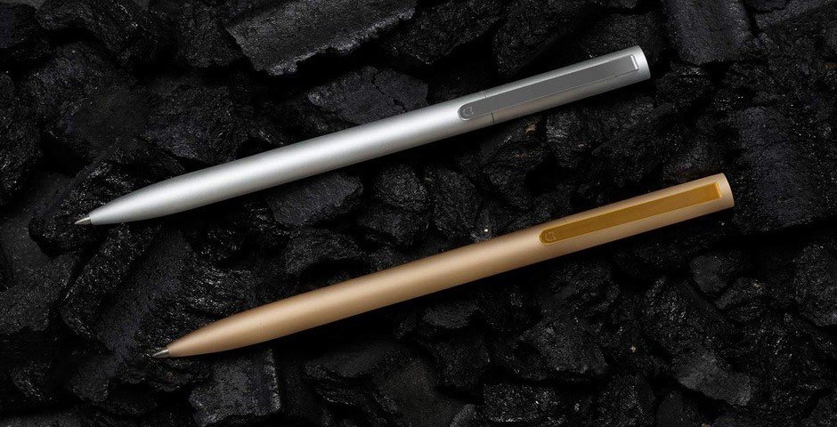 Ручка Xiaomi MiJia Mi Metal Pen (серебристый/silver)