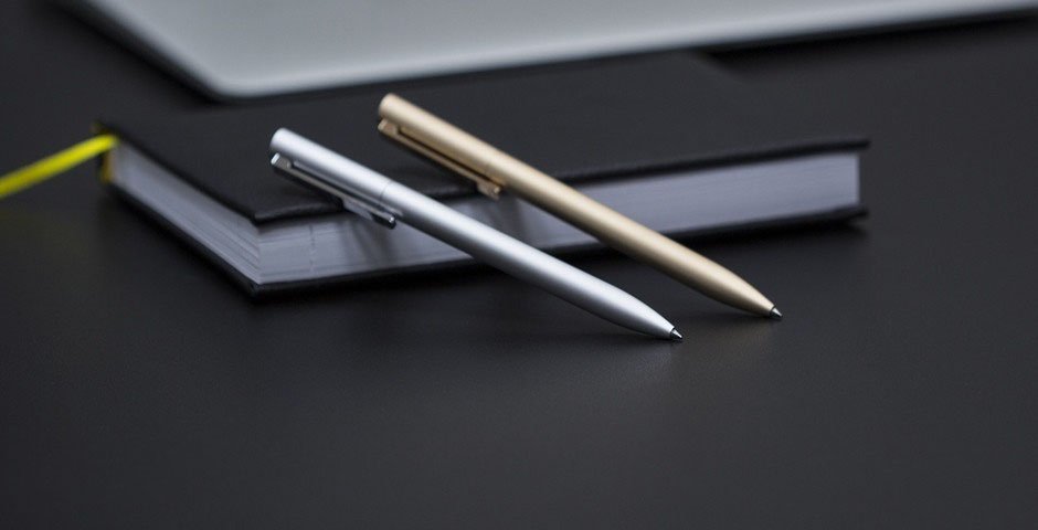 Ручка Xiaomi MiJia Mi Metal Pen (серебристый/silver)