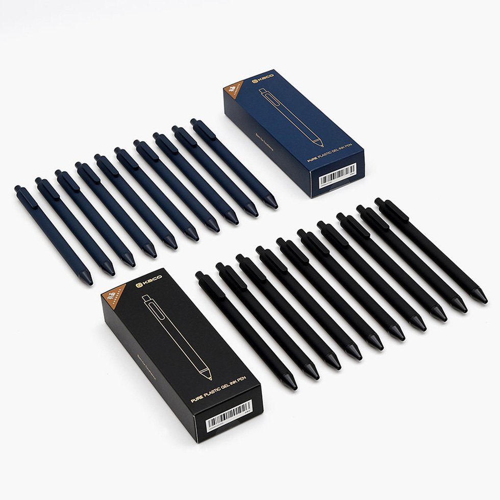 Набор гелевых ручек Xiaomi Kaco Pure Gel Ink Pen (синий) Набор гелевых ручек Xiaomi Kaco Pure Gel Ink Pen (синий)